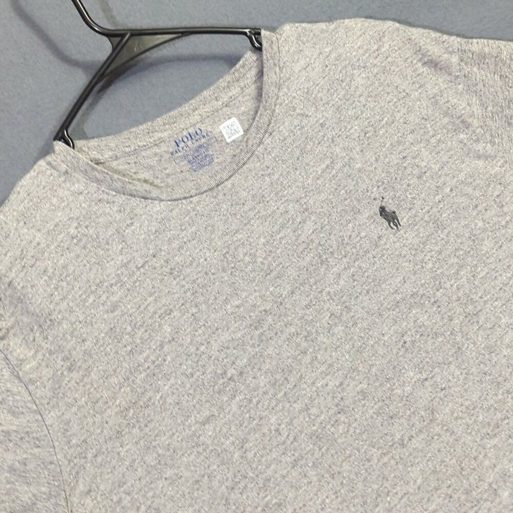 Polo Ralph Lauren T-Shirt Men's M Gray Cotton Short Sleeve Tee